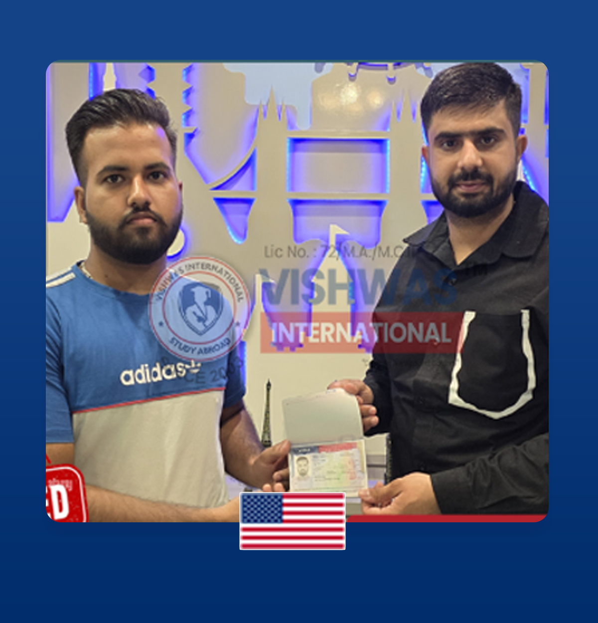 US passport success